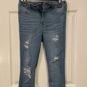 Hollister Skinny Ripped Jeans